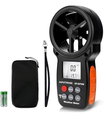 Amazon | SMART SENSOR 風速計 AS816｜気象観測 対気速度測定器